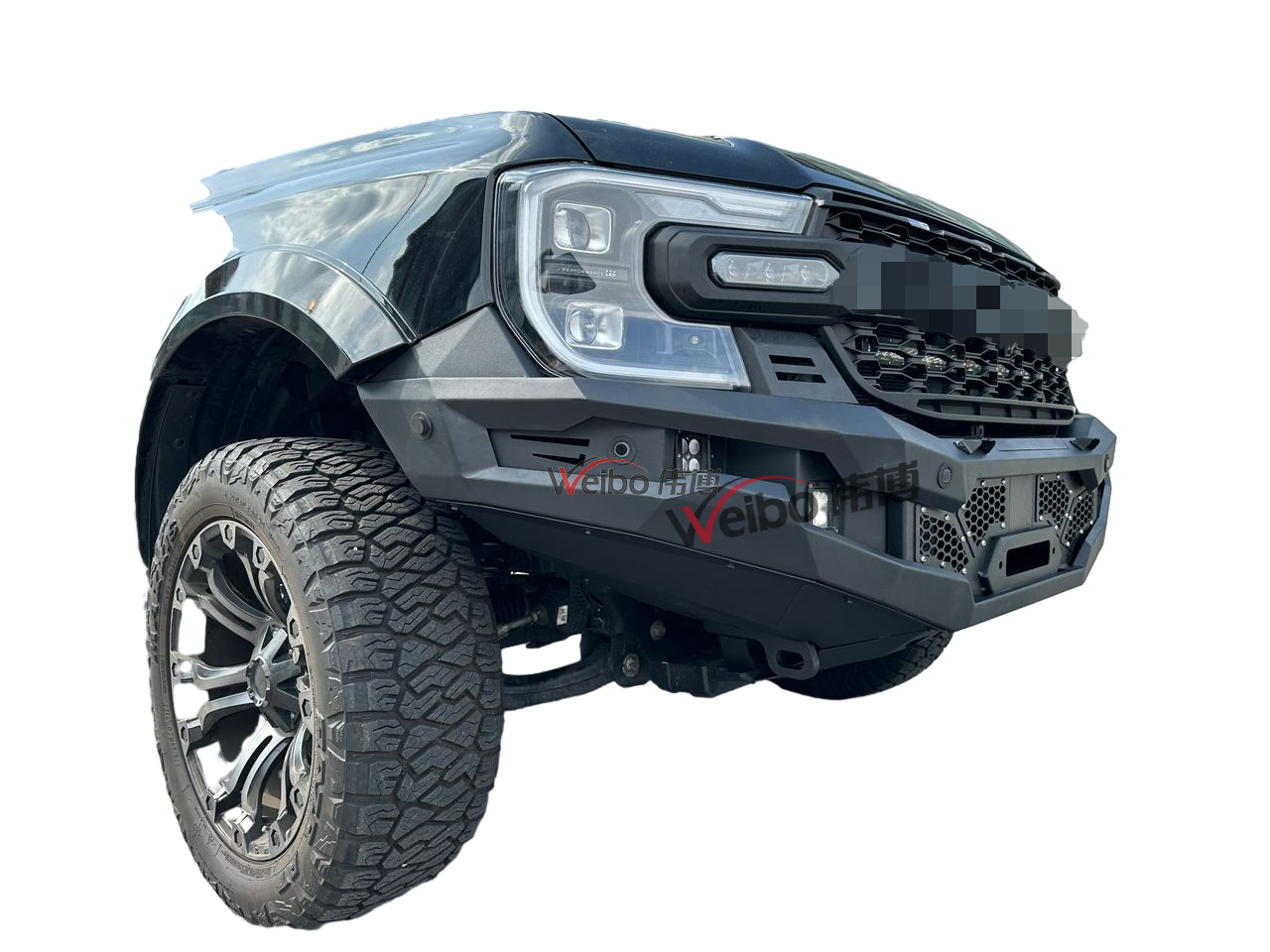 New 4x4 Car Accessories ARM Style Front Bumper for Ford Ranger 2023 China Factory