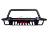 4x4 Car Bumper Iron Steel Black Front Bar Bullbar with LED Light Bar