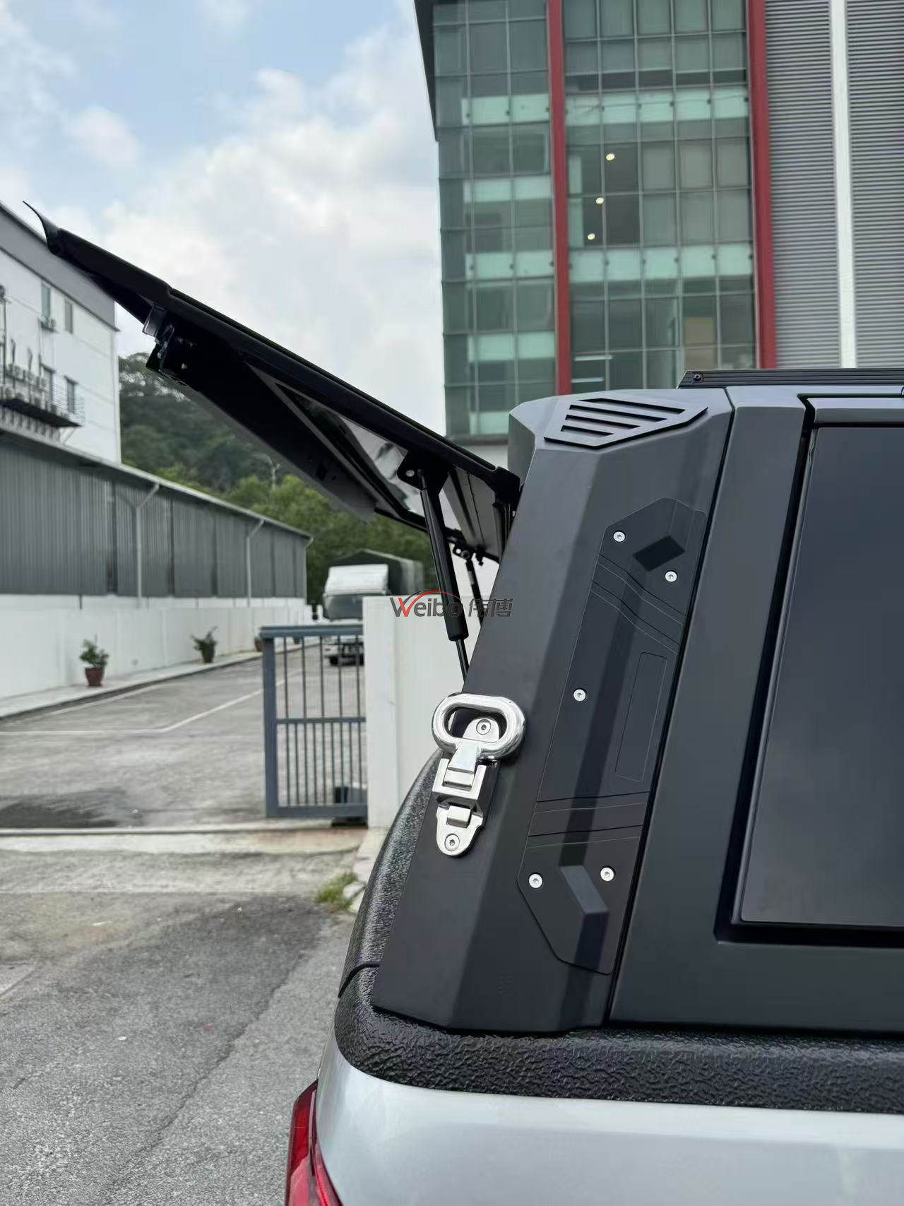 Q235A Steel Aluminum Light Texture Black Canopy for REVO 2015+