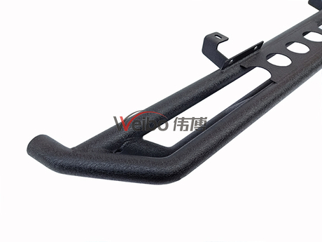 Black Steel Powder Coating Side Bar for Jeep Wrangler JK 07-18