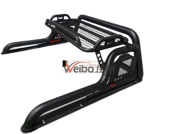 F20 Style Strong Black Steel Powder Coated Rollbar Sport Bar for TOYOTA Hilux Vigo