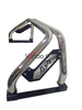 High base style with cross bar stainless steel roll bar 