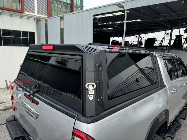 Q235A Steel Aluminum Light Texture Black Canopy for REVO 2015+