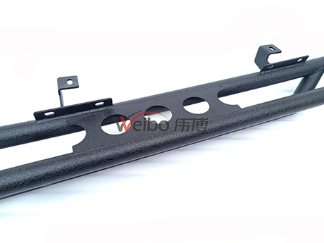 Black Steel Powder Coating Side Bar for Jeep Wrangler JK 07-18