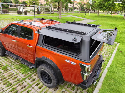 Q235A Steel Aluminum Light Texture Black Canopy for DMAX 2021+