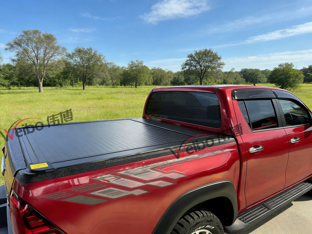 C Style Aluminum Mannual Roller Lid for Hilux Revo 15+/ Cannon 19+