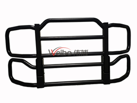 Black Steel Grille Guard for Kenworth 2017+