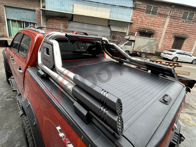 Universal 3" F21 Style Stainless Steel Roll Bar Sport Bar for HILUX NP300 RANGER TACOMA COLORADO