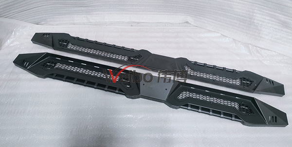 V9 Universal Black Steel Side Step for Hilux Vigo 2009-2014