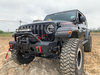 Black Steel Front Bumper for Jeep Wrangle JL 2018+