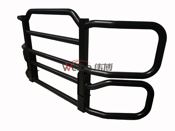 Black Steel Grille Guard for Volvo 2004+