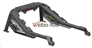 F26 Style Black Iron Steel Roll Bar for Hilux Revo