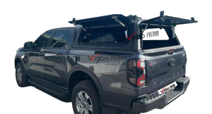 Q235A Steel Aluminum Light Texture Black Canopy for Ranger T9 2022+