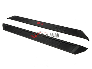 V4 Universal Light Texture Black Steel Side Step for Toyota Hilux Vigo 2009-2014