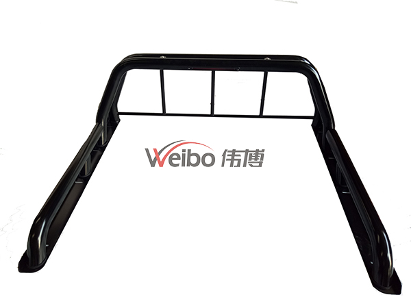3'' stainless steel black powder coated roll bar 