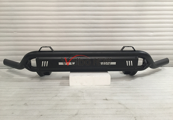 4x4 Black Steel Universal 1-Tube Front Bar for Isuzu D-max 2017