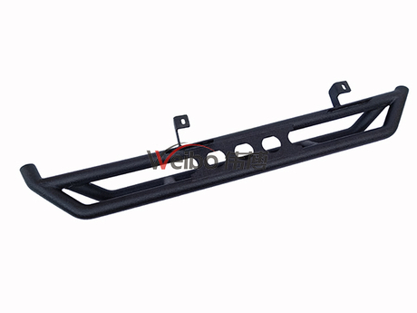 Black Steel Powder Coating Side Bar for Jeep Wrangler JK 07-18