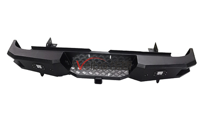 Black Steel Rear Bumper for Navara NP300 2015+