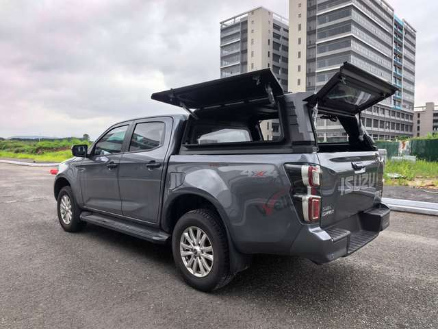 Q235A Light Texture Black Canopy for DMAX 2021-2025